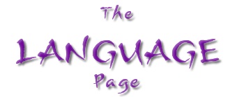 The Language page